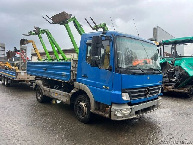 Výklopné vozidlo Mercedes-Benz Atego 818 K / Dreiseitenkipper/ Müller Mitteltal