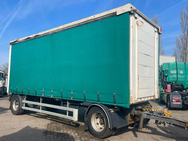 Sliding tarpaulins Leciñena air susrpansion,  double axels