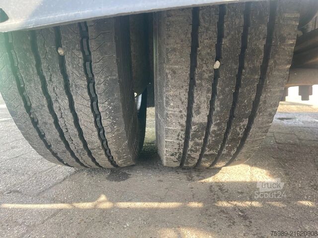 Sliding tarpaulins Leciñena air susrpansion,  double axels