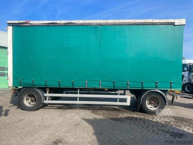 Sliding tarpaulins Leciñena air susrpansion, double axels