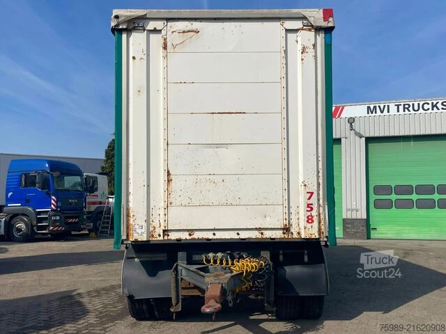 Sliding tarpaulins Leciñena air susrpansion,  double axels