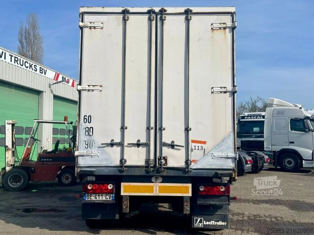 Sliding tarpaulins Leciñena air susrpansion,  double axels