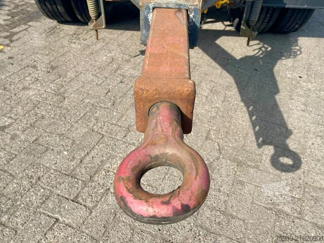 Sliding tarpaulins Leciñena air susrpansion,  double axels