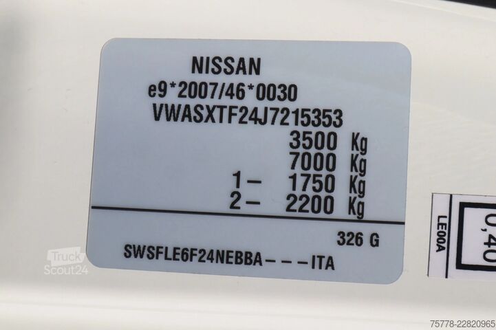 Hefplatform Palfinger P200 TXE | NISSAN NT400 | 20 METER | ISOLATED |...