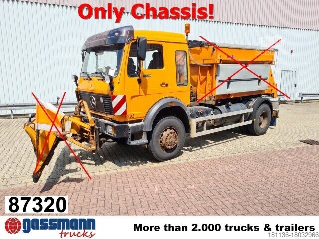 Шасі вантажівки Mercedes-Benz NG 1928 A 4x4, V8-Motor, Standklima,