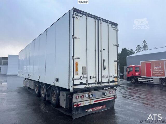 Chladírenská/mrazírenská přeprava Ekeri L3 Box Semi-Trailer with Refrigeration/Freezer Uni