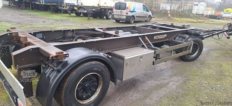 Konténerszállítás Kögel AWE 20 BDF Anhänger