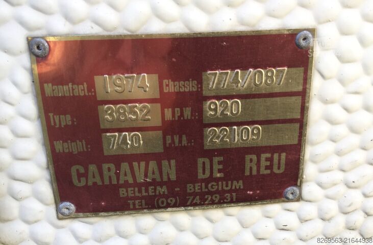 Caravan De Reu Casa blanca 390 GT