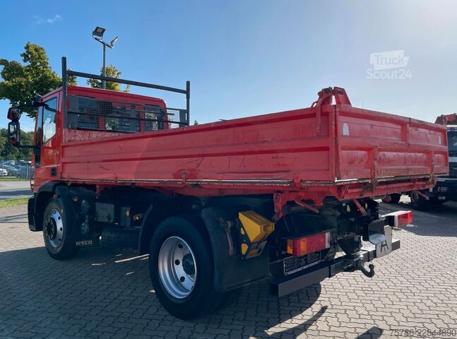Üç taraflı damperli kamyon IVECO EuroCargo ML120E22K/ 2x AHK+Öl/ Diff-Sperre/ E5
