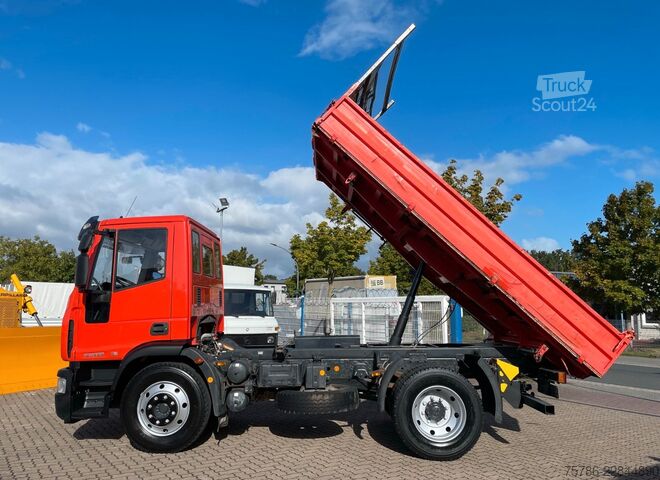 Üç taraflı damperli kamyon IVECO EuroCargo ML120E22K/ 2x AHK+Öl/ Diff-Sperre/ E5