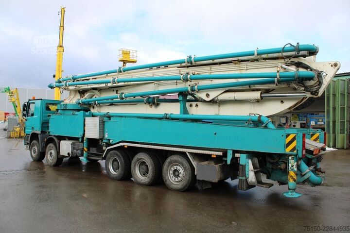 Autočerpadlo na betón MERCEDES-BENZ 5051 10x4 BB - Putzmeister 55 m - Nr.: 855