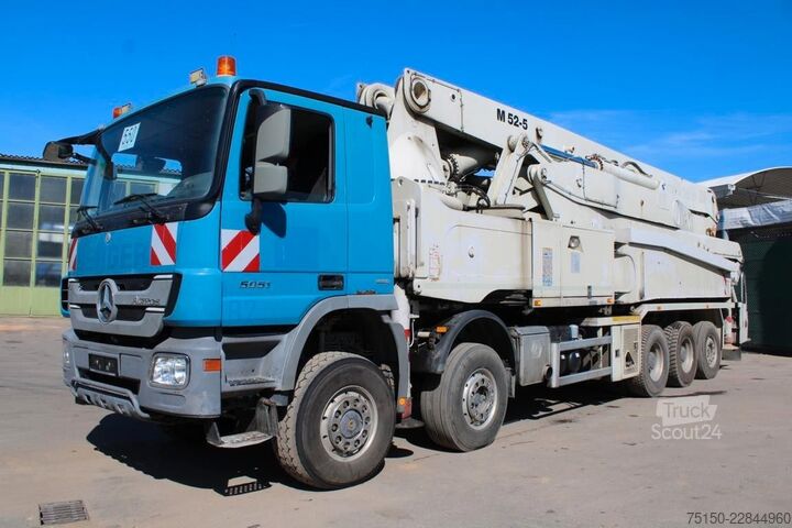 Autočerpadlo na betón MERCEDES-BENZ 5051 10x6 BB - Putzmeister 52 m - Nr.: 550