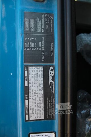 Autočerpadlo na betón MERCEDES-BENZ 5051 10x6 BB - Putzmeister 52 m - Nr.: 550