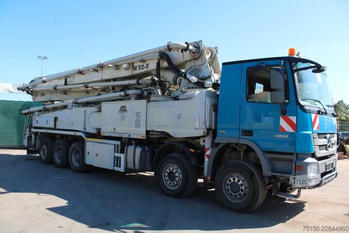 Autočerpadlo na betón MERCEDES-BENZ 5051 10x6 BB - Putzmeister 52 m - Nr.: 550