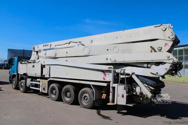 Autočerpadlo na betón MERCEDES-BENZ 5051 10x6 BB - Putzmeister 52 m - Nr.: 550