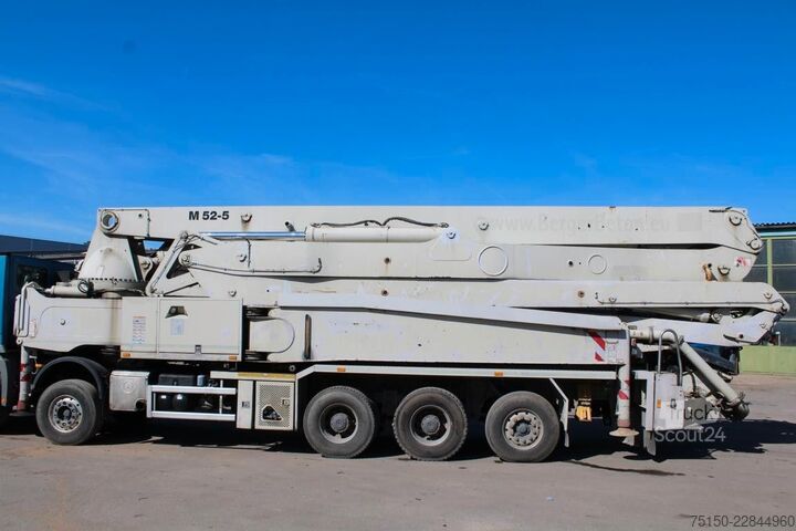 Autočerpadlo na betón MERCEDES-BENZ 5051 10x6 BB - Putzmeister 52 m - Nr.: 550