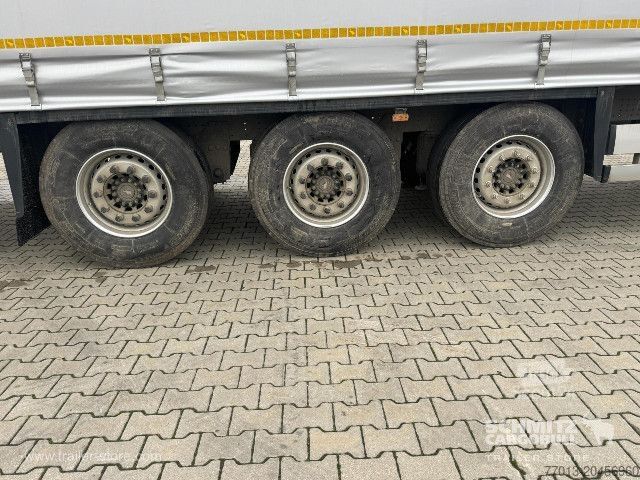 Brandalı açık yarı römork Schmitz Cargobull Curtainsider Standard