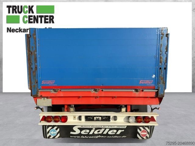 Remorcă deschisă Seidler 2Achs Baustoff ALU-Boden TÜV04/26 1Hand