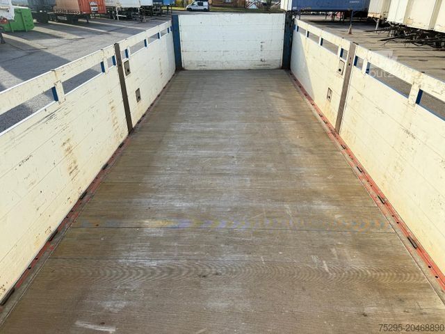 Remorcă deschisă Seidler 2Achs Baustoff ALU-Boden TÜV04/26 1Hand