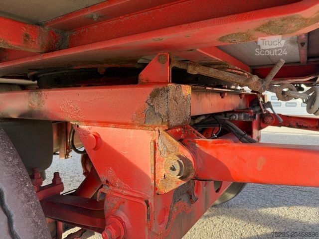 Remorcă deschisă Seidler 2Achs Baustoff ALU-Boden TÜV04/26 1Hand