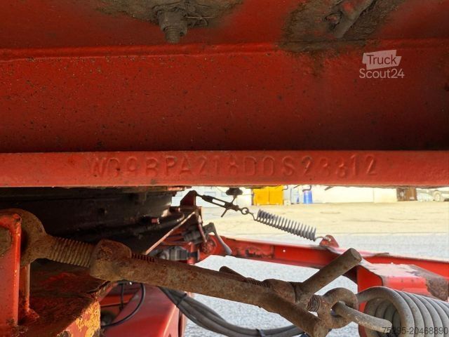 Remorcă deschisă Seidler 2Achs Baustoff ALU-Boden TÜV04/26 1Hand