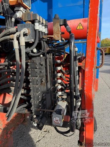 Camión de plataforma SCANIA R500 V8 Atlas Kran 12,30 m Retarder Lift+Lenk