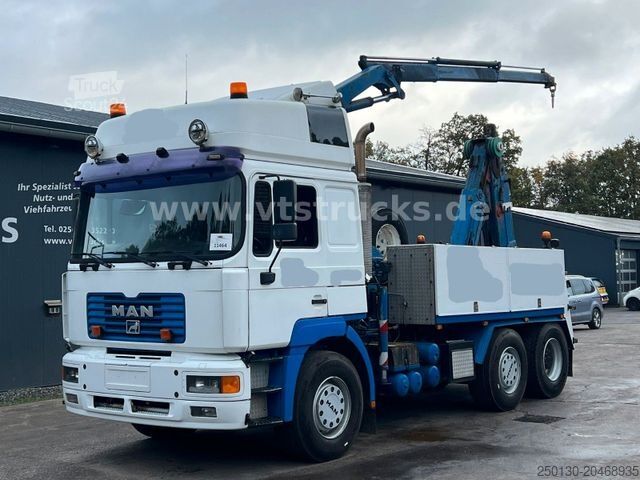 Abschleppwagen MAN F90 24.292 FVL/BL 6x2 Abschleppvorrichtung/Kran