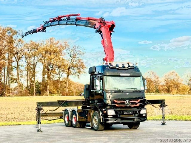 Autožeriav MERCEDES-BENZ Actros MP3 2650 6x4 Fassi F600