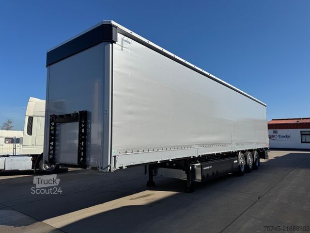 Semirimorchio con telone KÖGEL SN 24 *  * LIFTACHSE * SAF * NEU AUFLIEGER