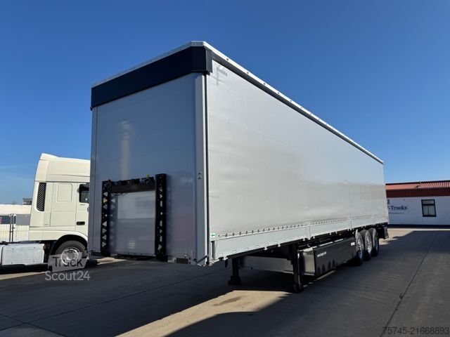 Semirimorchio con telone KÖGEL SN 24 *  * LIFTACHSE * SAF * NEU AUFLIEGER