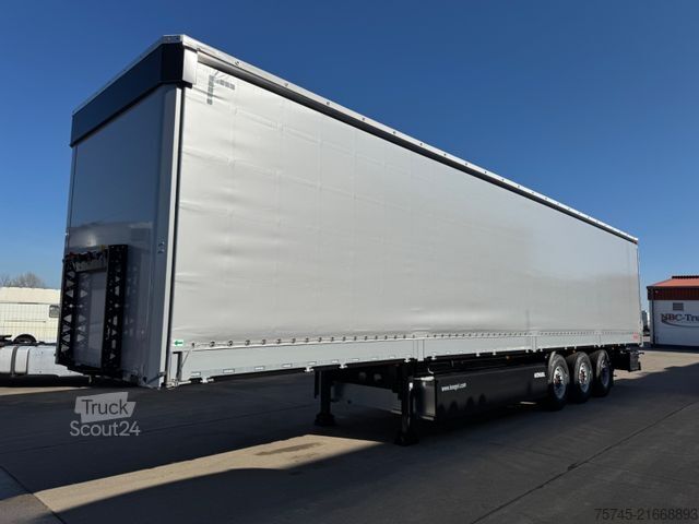 Semirimorchio con telone KÖGEL SN 24 *  * LIFTACHSE * SAF * NEU AUFLIEGER