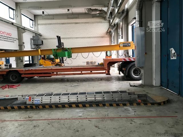 Gabelstapler DEMAG Deckenkran mit Laufkatze Tragkraft 5000 KG