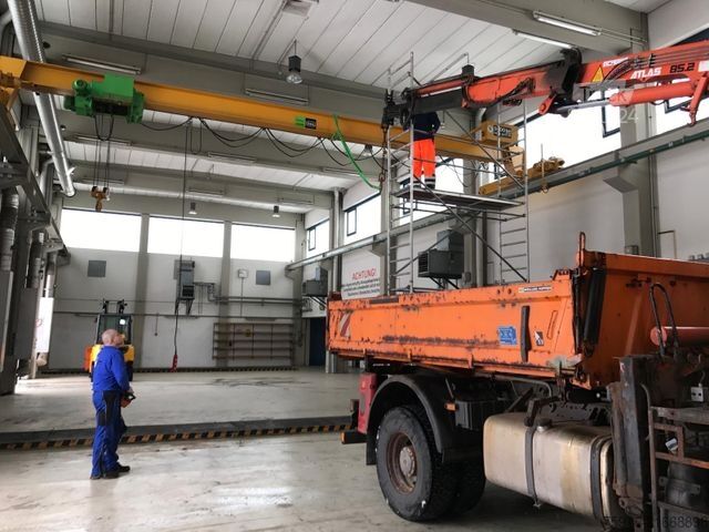 Gabelstapler DEMAG Deckenkran mit Laufkatze Tragkraft 5000 KG