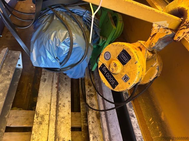 Gabelstapler DEMAG Deckenkran mit Laufkatze Tragkraft 5000 KG