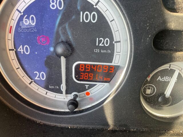 Boîte plate DAF XF105.460 SSC / Platform / Euro 5 / Manual / 89...