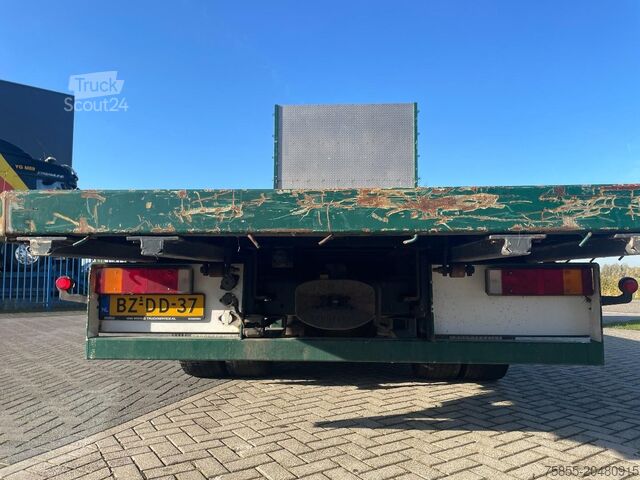 Boîte plate DAF XF105.460 SSC / Platform / Euro 5 / Manual / 89...