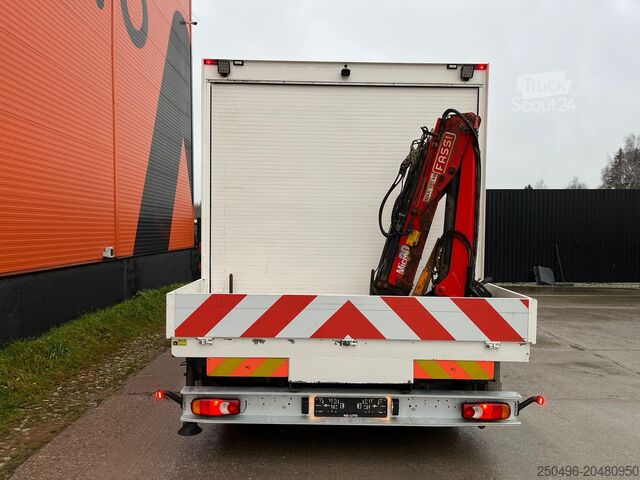 Corps ouvert Renault D12 4x2 WORKSHOP ON WHEELS / FASSI M30A.13 / B...