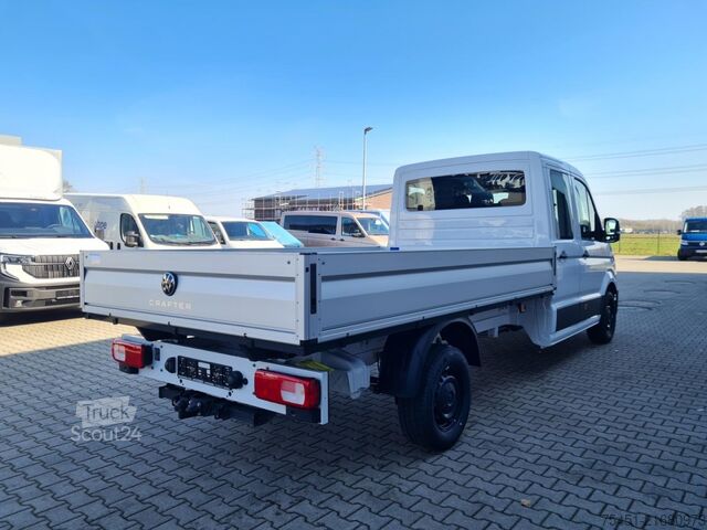 Dubă pick-up VW Crafter 35 Doka TDI Pritsche L4 AHK Heckfenster