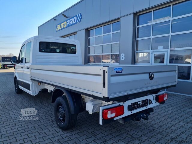 Dubă pick-up VW Crafter 35 Doka TDI Pritsche L4 AHK Heckfenster