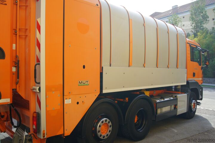 Smetiarsko vozilo MAN TGS 26.320 BL 6x2-2 / MUT FAUN Rotopress / ZOELLER / Euro 6