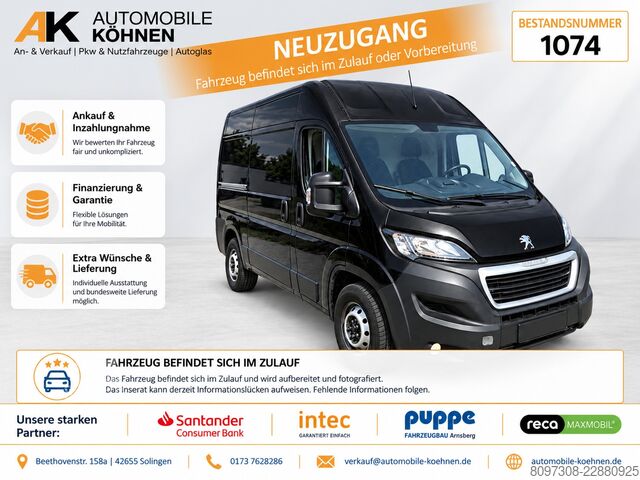 Dubă cu acoperiș înalt Peugeot Boxer L2H2  2x VORHANDEN   AHK   NAVI   REGAL