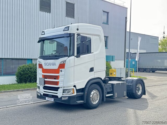 Benne à bâche SCANIA S 450 ADR FL AT EX/II EX/III Retarder TO