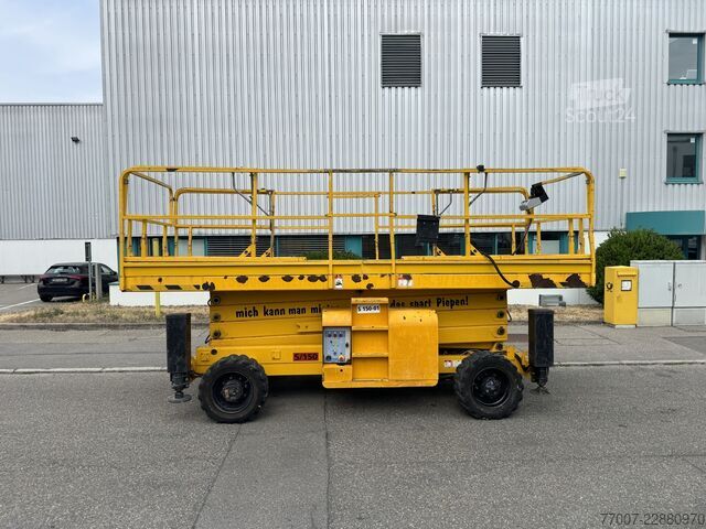 ψαλιδωτό ανυψωτικό Haulotte H15SXL Diesel Scherenbühne 15m 7,2m Plat