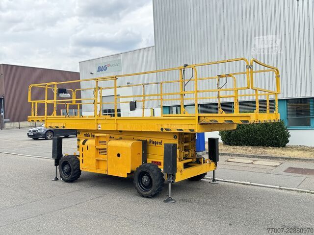 ψαλιδωτό ανυψωτικό Haulotte H15SXL Diesel Scherenbühne 15m 7,2m Plat