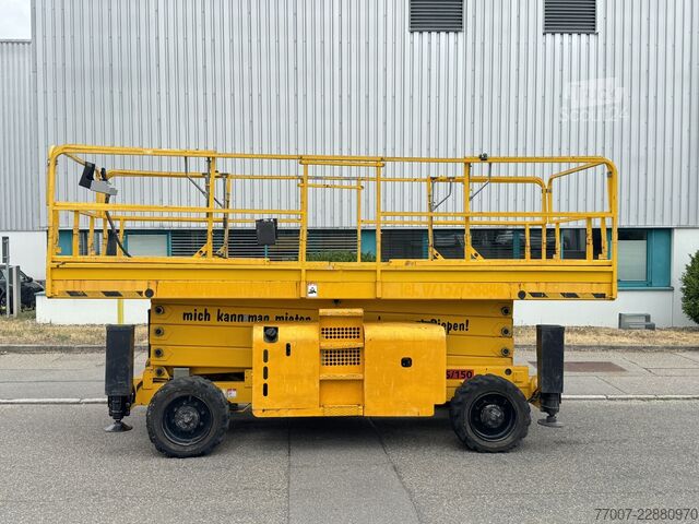 ψαλιδωτό ανυψωτικό Haulotte H15SXL Diesel Scherenbühne 15m 7,2m Plat