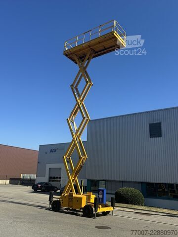ψαλιδωτό ανυψωτικό Haulotte H15SXL Diesel Scherenbühne 15m 7,2m Plat