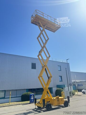 ψαλιδωτό ανυψωτικό Haulotte H15SXL Diesel Scherenbühne 15m 7,2m Plat