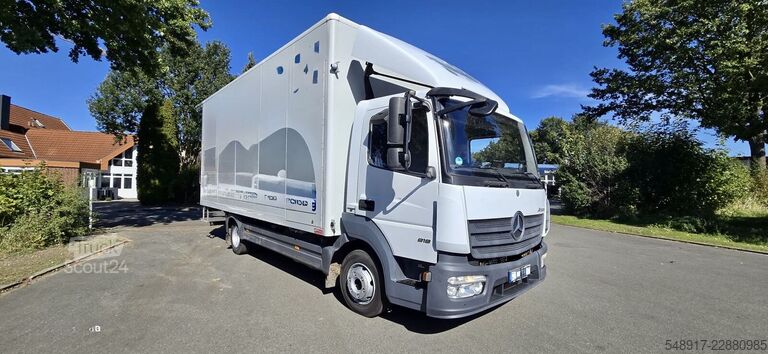 Caja cerrada Mercedes-Benz Atego 818 Koffer