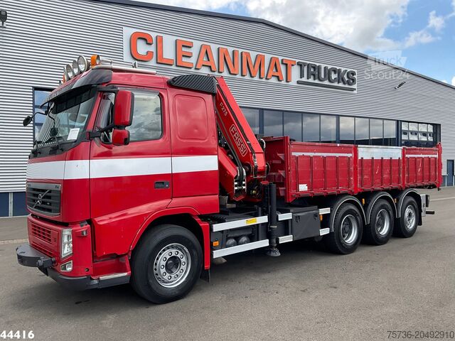 Самоскид з краном-маніпулятором Volvo FH 460 8x4 Fassi 27 Tonmeter laadkraan (bouwjaa...