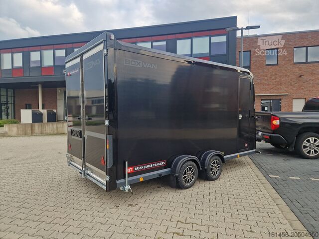 Car transporter trailer Brian James Trailers Box Van 600-4018-27-2-12-B Neu direkt